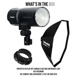 Profoto B10X Plus Off-Camera Flash and Continuous Light with 3-Feet Softbox Octa Bundle