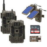 Stealth Cam 40MP Deceptor Max Cellular Trail Camera with 0.4-Second Trigger Speed (2-Pack) Bundle