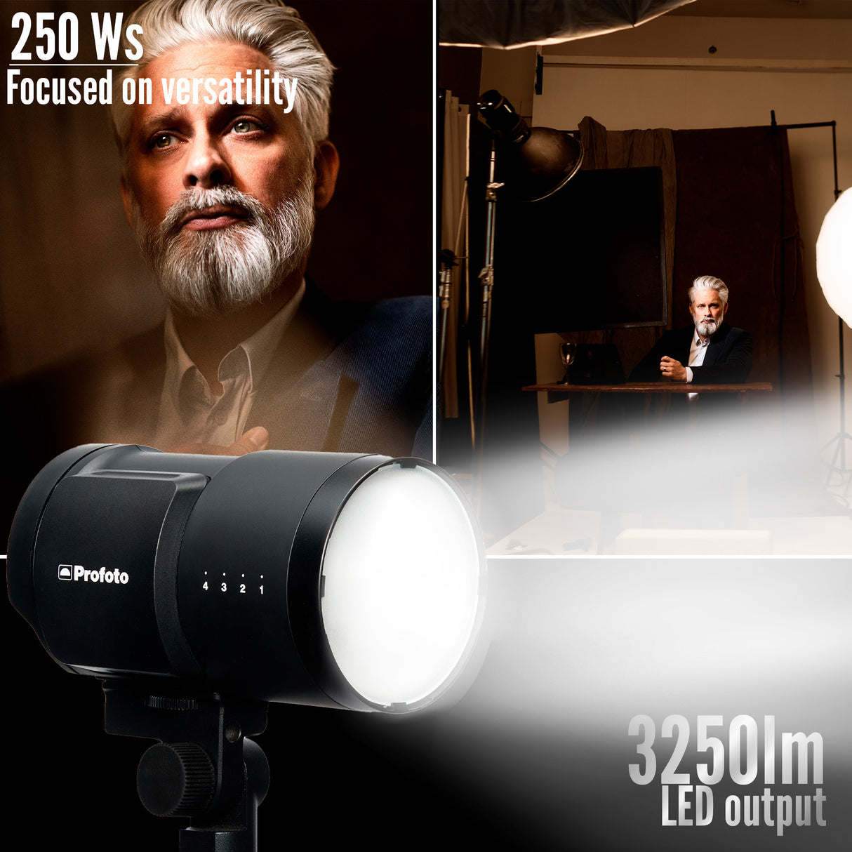 Profoto B10X Plus Off-Camera Flash and Continuous Light with Li-Ion Battery for B10 Bundle