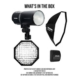 Profoto B10X Plus Off-Camera Flash and Continuous Light with Li-Ion Battery for B10 Bundle