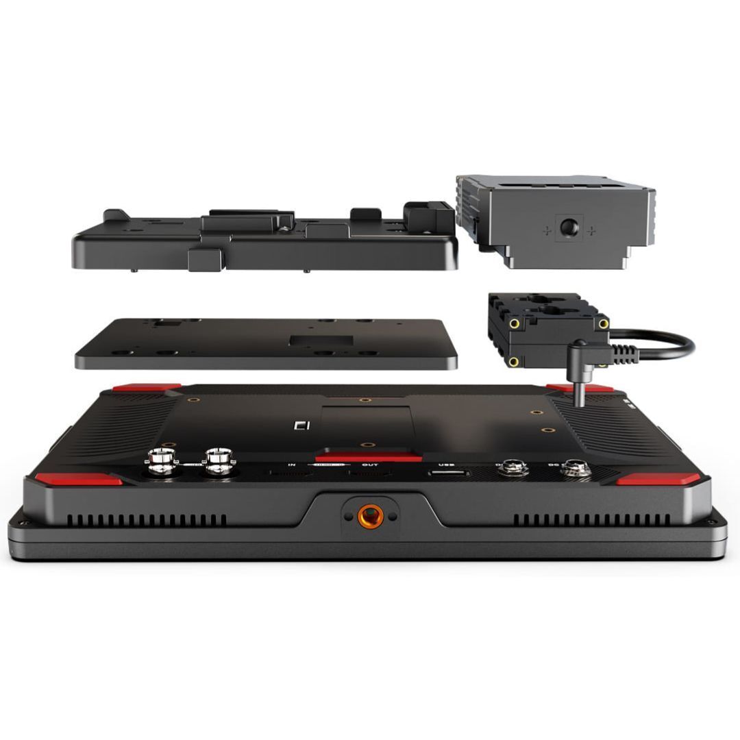 Lilliput HT10S 10.1-Inch LCD Touch Control On-Camera Monitor with Ultra-Bright 1500 Nits (Black)