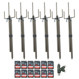 Stealth Cam Trail Camera Mount Stick (6-Pack) with 32GB Ultra Memory Card (12-Pack) Bundle