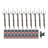 Stealth Cam Trail Camera Mount Stick (10-Pack) with 32GB Ultra SDHC Memory Card (20-Pack) Bundle