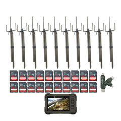 Stealth Cam SD Card Reader and Viewer with 4.3-Inch Touchscreen and Touch Detection (10-Pack) Bundle