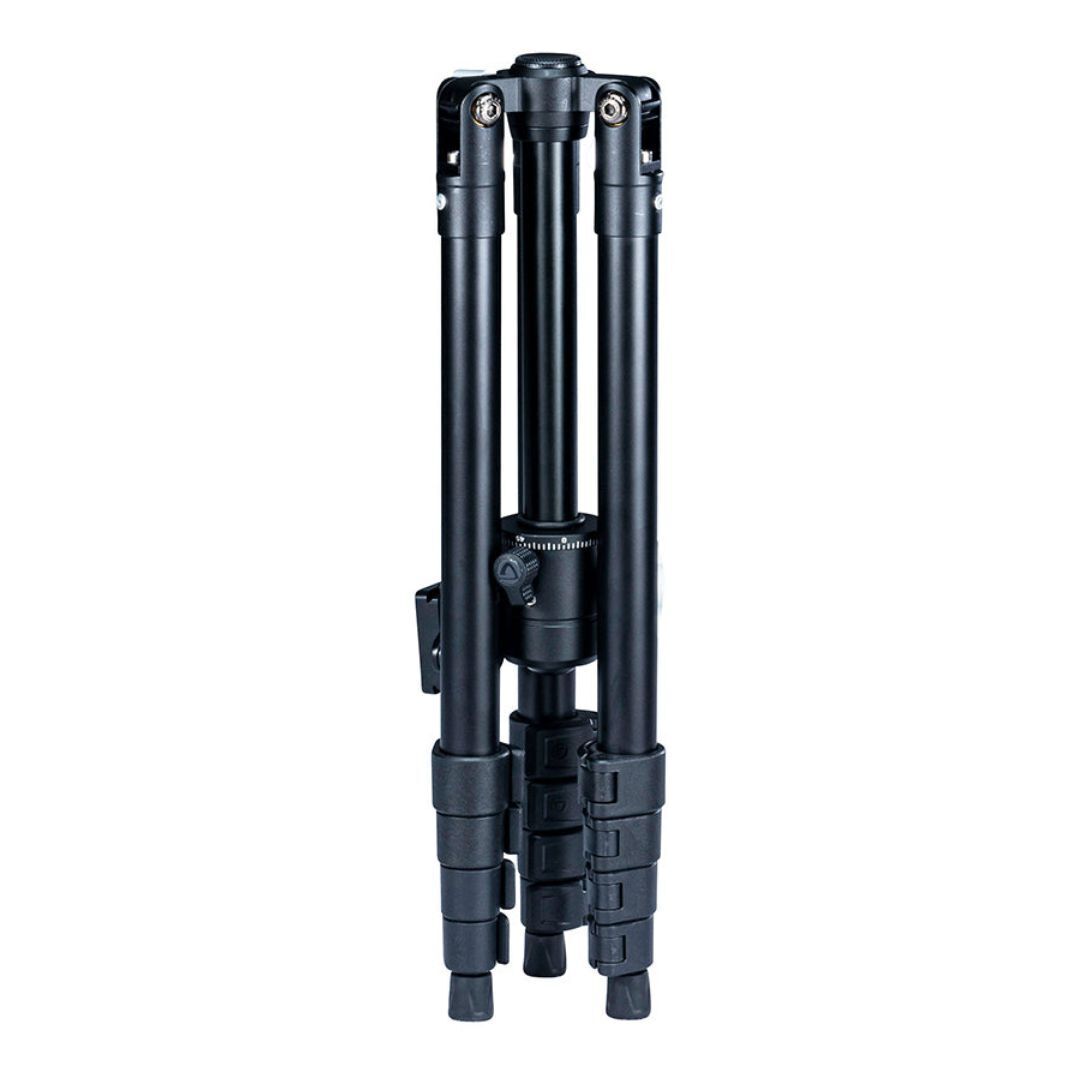 Vanguard Vesta FB 235AB Aluminum Tripod Kit with Quick Flip Leg Locks for Camera Kits (Black)