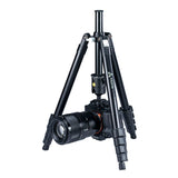 Vanguard Vesta FB 235AB Aluminum Tripod Kit with Quick Flip Leg Locks for Camera Kits (Black)