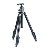 Vanguard Vesta FB 235AB Aluminum Tripod Kit with Quick Flip Leg Locks for Camera Kits (Black)