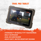 Wildgame Innovation 7-Inch HD Touchscreen Compact Trail Pad Tablet with Memory Card (2-Pack) Bundle