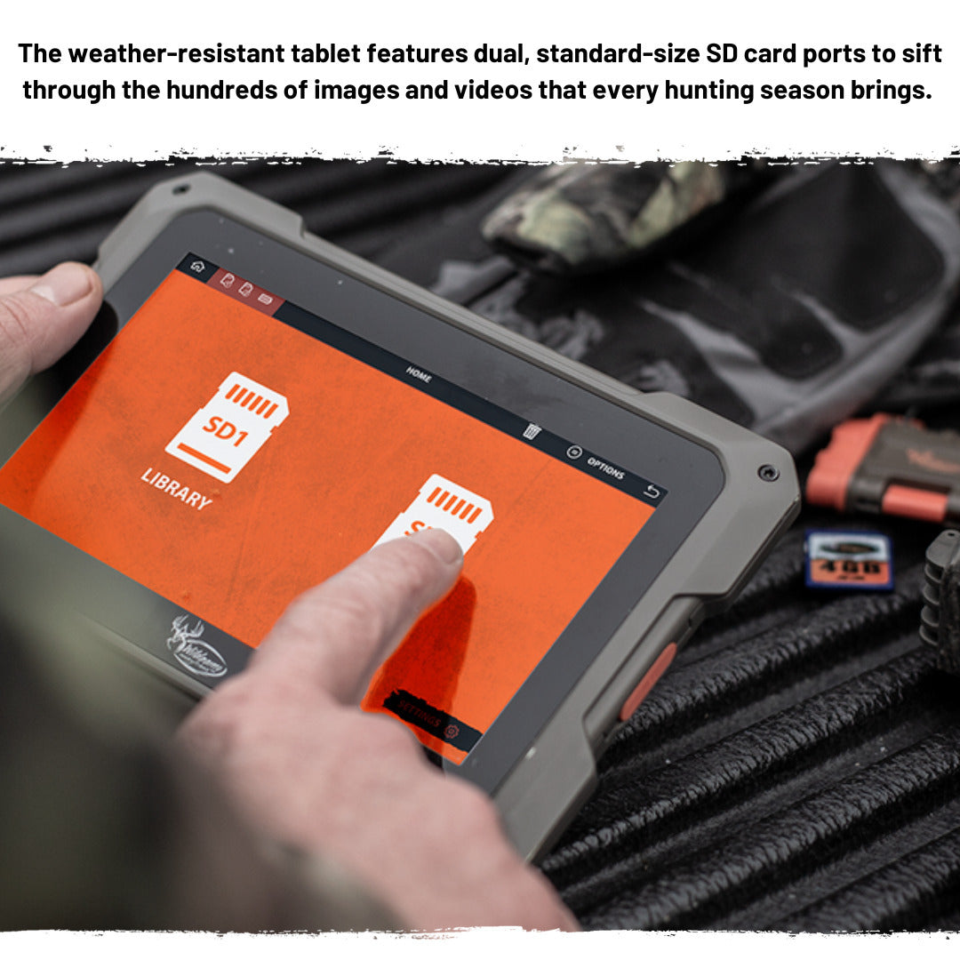 Wildgame Innovation 7-Inch HD Touchscreen Compact Trail Pad Tablet with Memory Card (2-Pack) Bundle