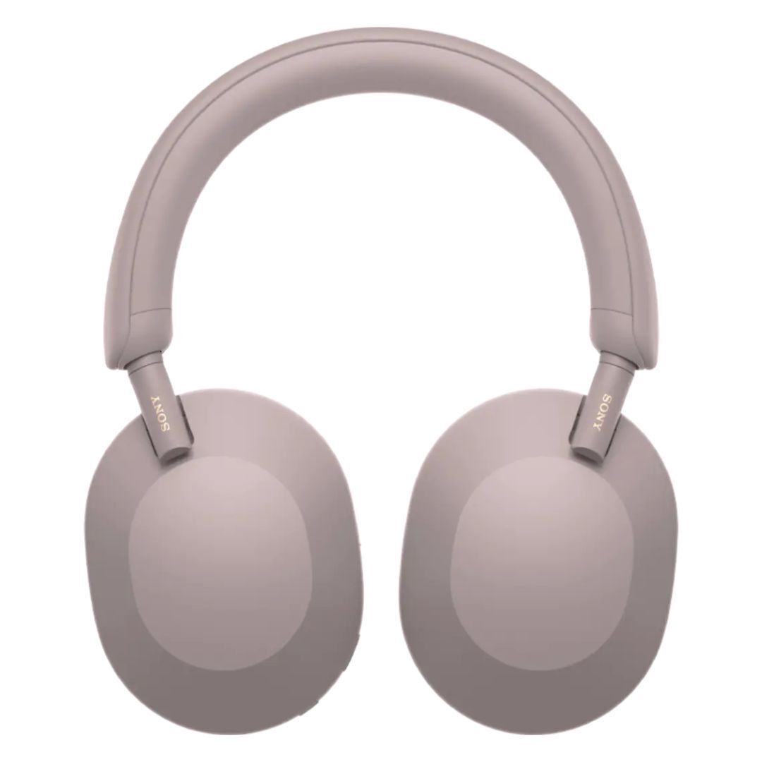 Sony WH-1000XM5 Wireless Noise Canceling Headphones with Dual Processors (Smoky Pink)