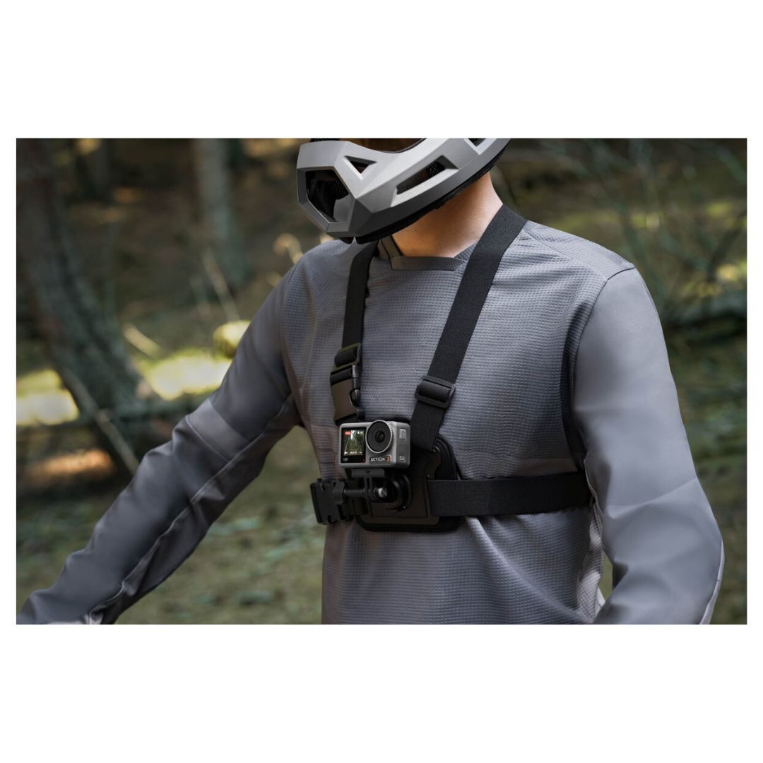 DJI Osmo Action Chest Strap Mount for Osmo Action 5 Pro, 4, and 3, DJI Action 2, and Osmo Action