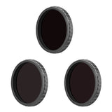 DJI Osmo Action ND Filter Set with Corning Gorilla Glass Construction (ND 8, 16, and 32)