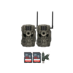 Stealth Cam 36MP Fusion Max Cellular Trail Camera with 80-Feet Detection Range (2-Pack) Bundle