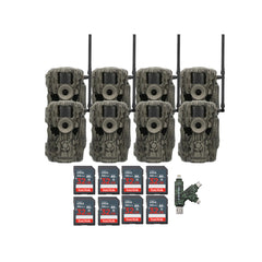 Stealth Cam 36MP Fusion Max Cellular Trail Camera with 80-Feet Detection Range (2-Pack) x 4 Bundle