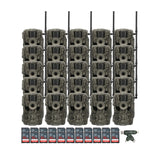 Stealth Cam 36MP Fusion Max Cellular Trail Camera with 80-Feet Detection Range (2-Pack) x 10 Bundle