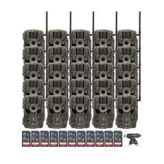 Stealth Cam 36MP Fusion Max Cellular Trail Camera with 80-Feet Detection Range (2-Pack) x 10 Bundle