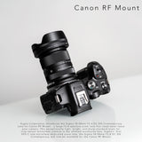 Sigma F2.8 DC DN Canon RF Mount Contemporary Lens with Weatherproof Hard Case Bundle