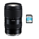 Tamron 28-75mm F2.8 Di III VXD G2 for Nikon Z Mount (Model A063Z) with 128GB Memory Card Bundle