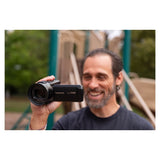 Panasonic V900 Full HD Camcorder 24x Optical Zoom, High-Precision AF, and 3-Inch LCD Display (Black)