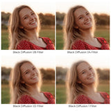 K&F Concept Nano-K Series 55mm Black Mist 0.25 Filter with 0.125 Filter with Non-Slip Frame