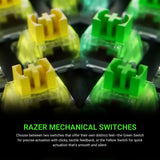 Razer RZ03-04690200 BlackWidow V4 Green Switch Gaming Keyboard (Black, Refurbished) Bundle