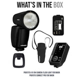 Profoto A10 On-Camera Flash Light for Nikon with Connect Pro Bundle
