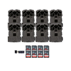 Stealth Cam 20MP Trail Camera with 60 Feet Range Detection and 720P Video (2-Pack) x 4 Bundle