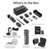 DJI Osmo Pocket 3 Creator Combo with 256GB MicroSD Card, Fill-in light, Cover, Protector and Case
