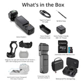 DJI Osmo Pocket 3 with 256GB MicroSD Card, Fill-in light, Protective Case Bundle