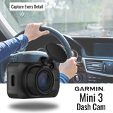 Garmin Dash Cam Mini 3 Ultra-Compact 1080p Camera (Black) with 64GB MicroSDXC Memory Card Bundle