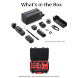 DJI Osmo Pocket 3 Creator Combo with Waterproof Hard Carry Case for DJI Pocket 3 Bundle