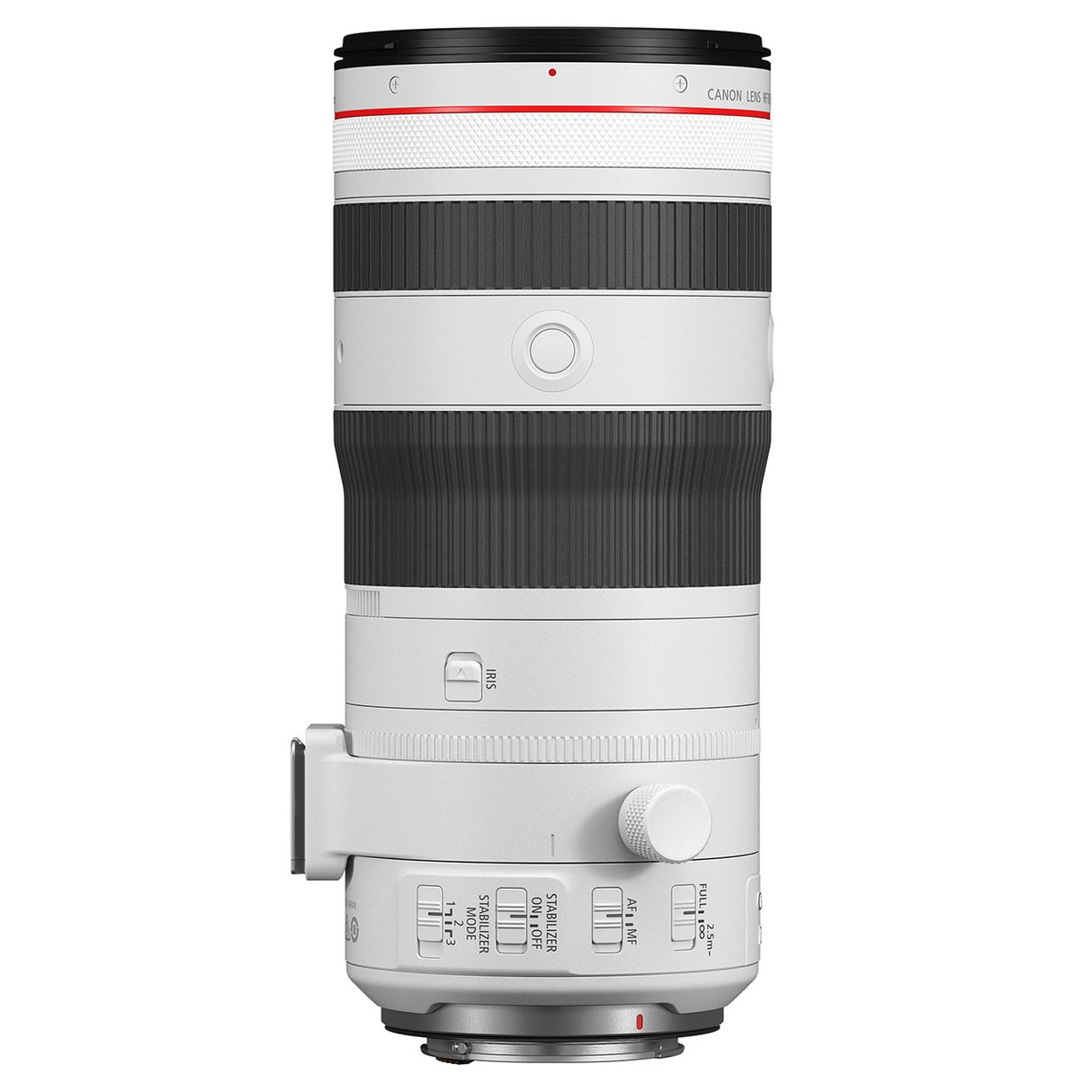 Canon RF 70-200mm f2.8 L IS USM Z Hybrid Zoom Lens with Iris Ring and Nano USM Motors (White)