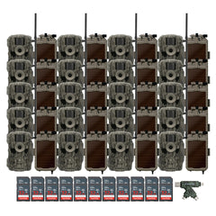 Stealth Cam 36MP Fusion Max Cellular Trail Camera with 80-Feet Detection Range (2-Pack) x 10 Bundle