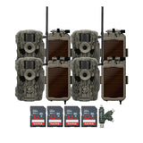 Stealth Cam 36MP Fusion Max Cellular Trail Camera with 80-Feet Detection Range (2-Pack) x 2 Bundle