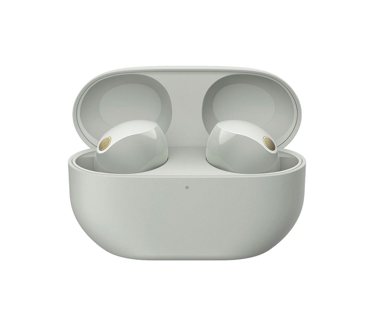 Sony WF-1000XM5 Rechargeable Charging Case with Lithium-Ion Batteries for Charging Earbuds (Silver)