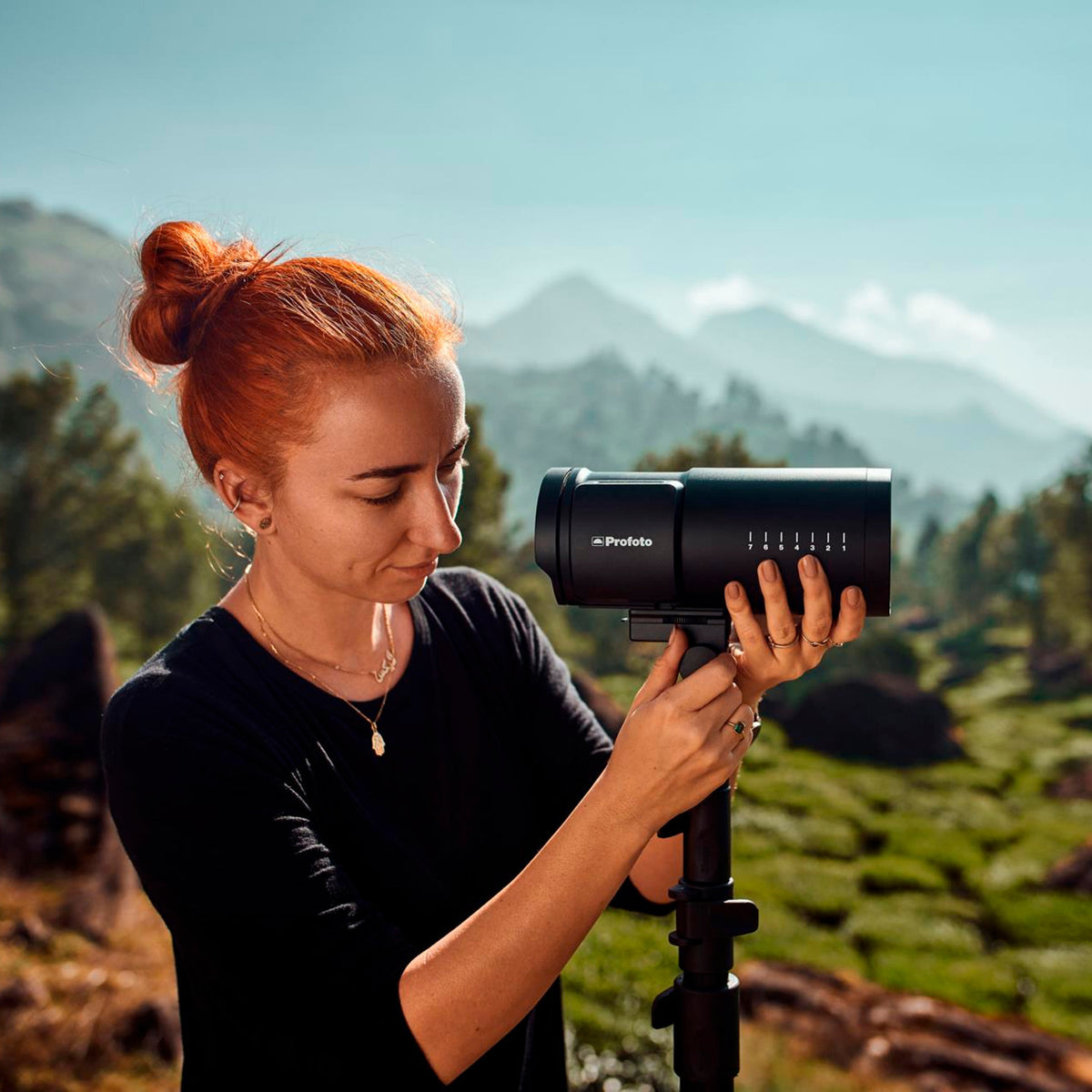 Profoto B10X Plus Off-Camera Flash and Continuous Light with Profoto Li-Ion Battery for B10 Bundle