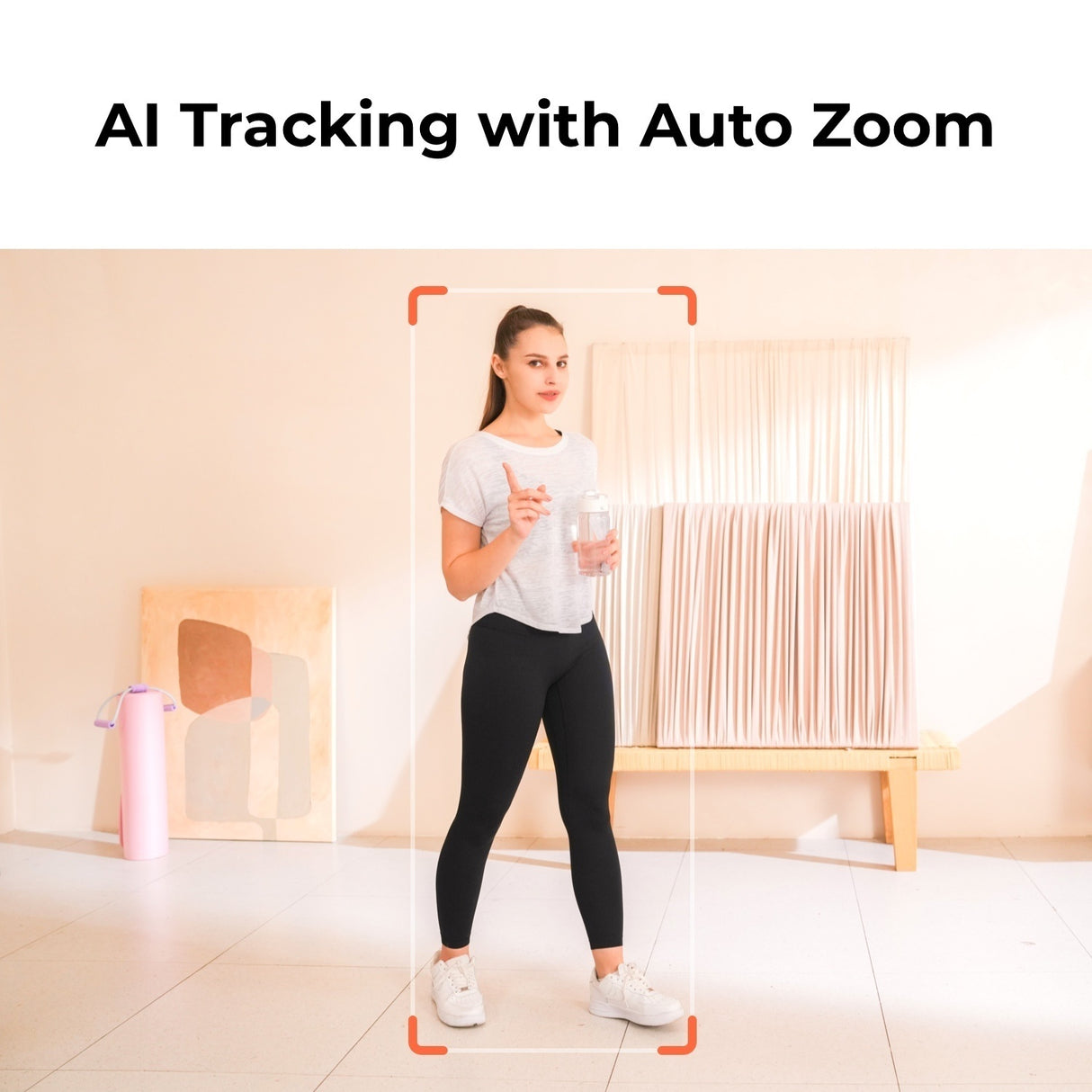 OBSBOT Tiny 2 Lite AI-Powered 4K PTZ Webcam with Advanced CMOS Sensor and Preset Modes Bundle