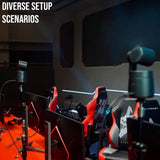 OBSBOT Tail Air AI-Powered 4K PTZ Streaming Camera with UHD Resolutions (Black) Bundle