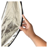 Westcott Illuminator 20-Inch Collapsible 5-In-1 Reflector with Durable Steel Frame for Light Control