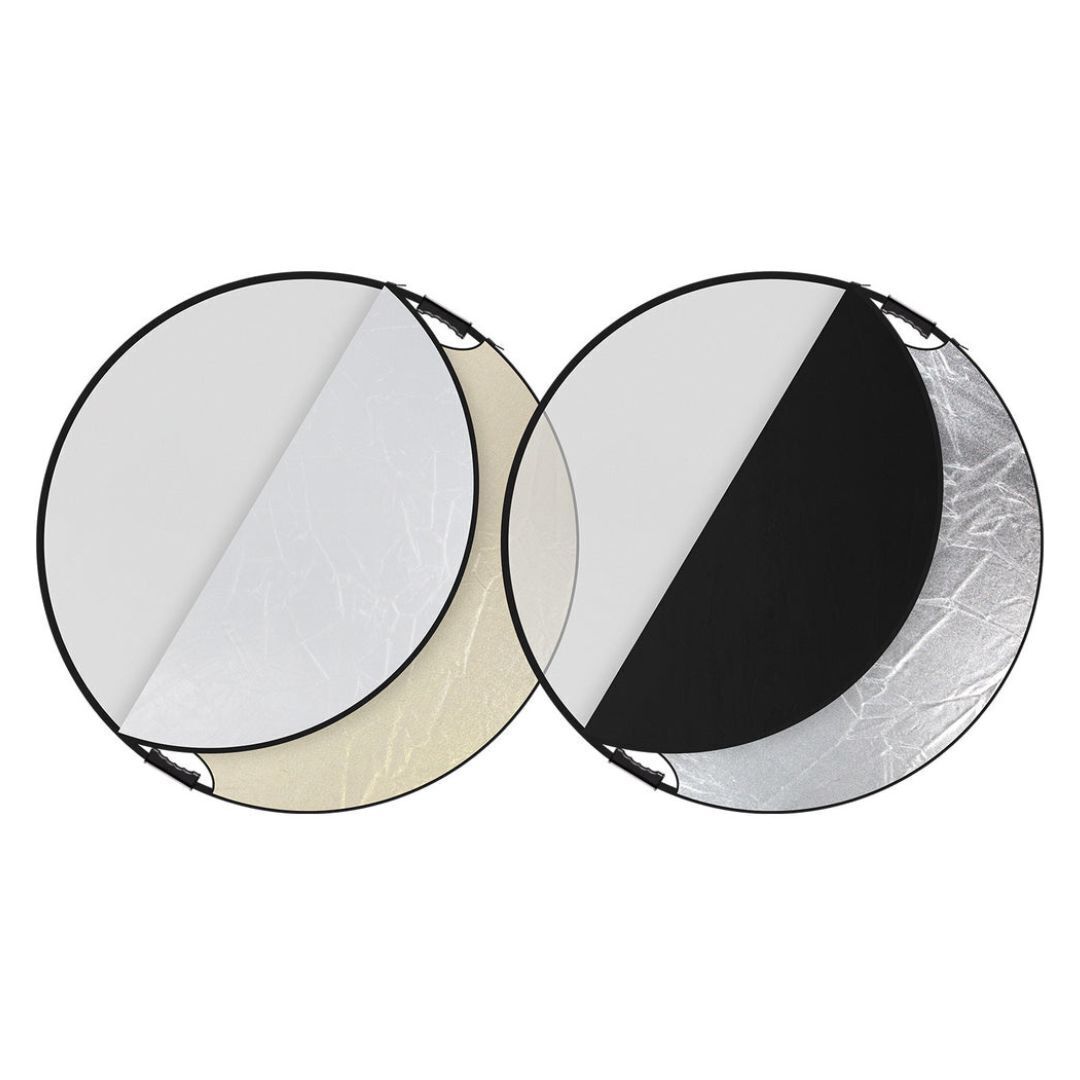 Westcott Illuminator 40-Inch 5-In-1 Reflector with QuickGrip Handles for Versatile Light Control