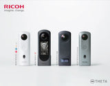 Ricoh Theta SC2 Business Edition Indoor and Outdoor 4K Camera with OLED Display (Gray, Refurbished)