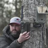 Stealth Cam 40MP Deceptor Max Cellular Trail Camera (2-Pack) x 6 with 12 x Camera Holder Bundle