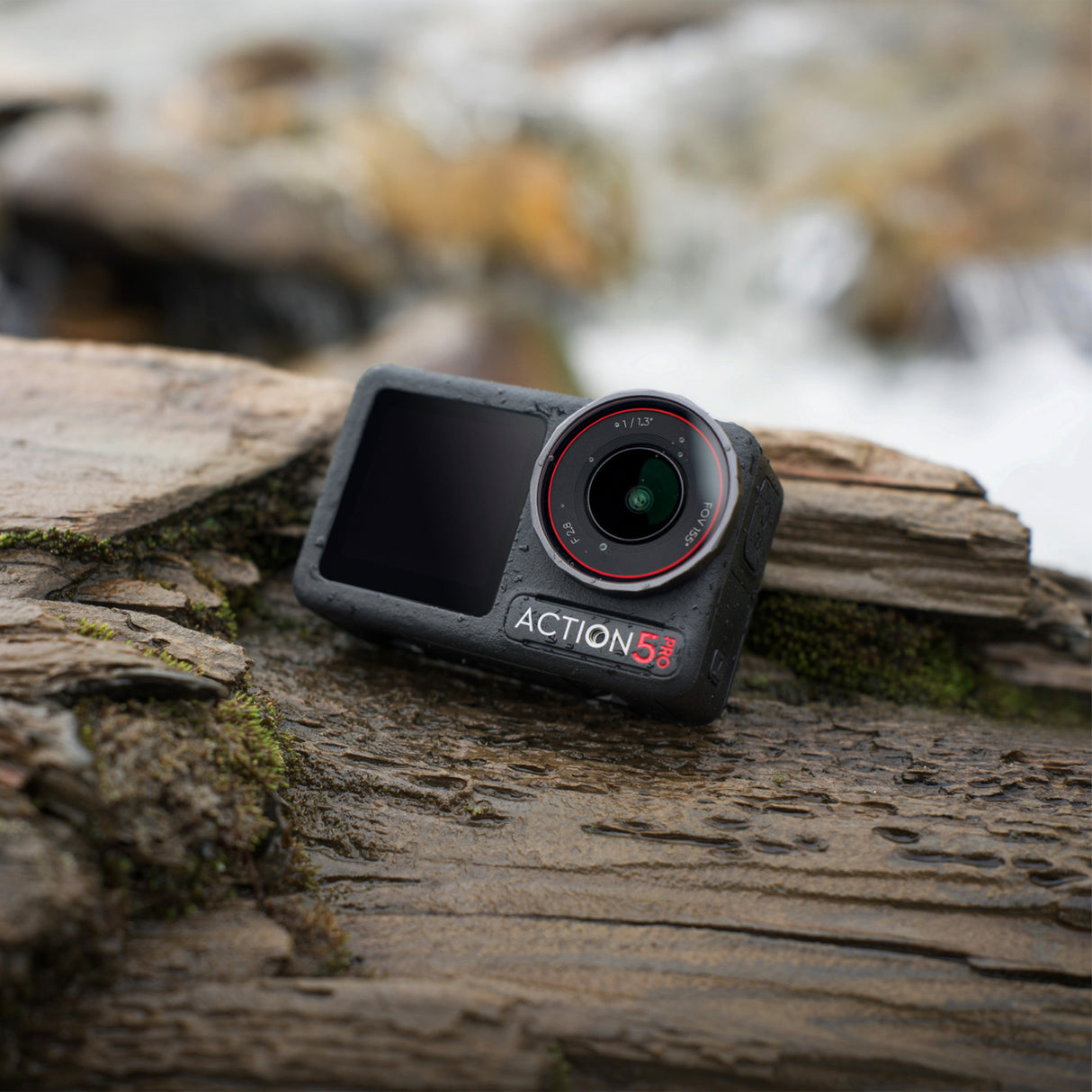 DJI Osmo Action 5 Pro Adventure Combo with Diving Gear, 256GB MicroSD Card and Screen Protectors