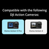 DJI Osmo Action Multifunctional Charging Handle with Portable Storage and Carrying Case bundle