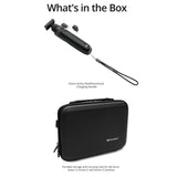 DJI Osmo Action Multifunctional Charging Handle with Portable Storage and Carrying Case bundle