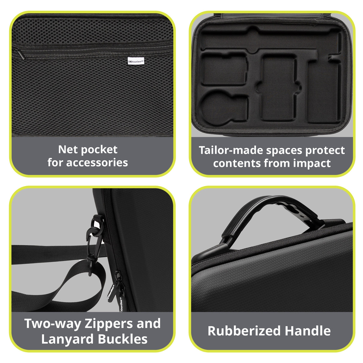 DJI Osmo Action Multifunctional Charging Handle with Portable Storage and Carrying Case bundle