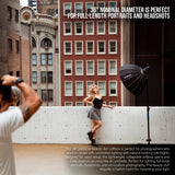 Westcott 36-Inch Beauty Dish Switch (White Interior) with Bowens Switch Insert Bundle