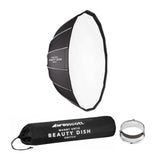 Westcott 36-Inch Beauty Dish Switch (White Interior) with Bowens Switch Insert Bundle