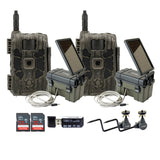 Stealth Cam 40MP Deceptor Max Cellular Trail Camera with Solar Power Pack Bundle (2-Pack)