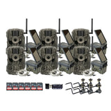 Stealth Cam 36MP Fusion Max Cellular Trail Camera (6-Pack) with Solar Power Pack (6-Pack) Bundle